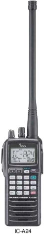 ICOM A6 and A24